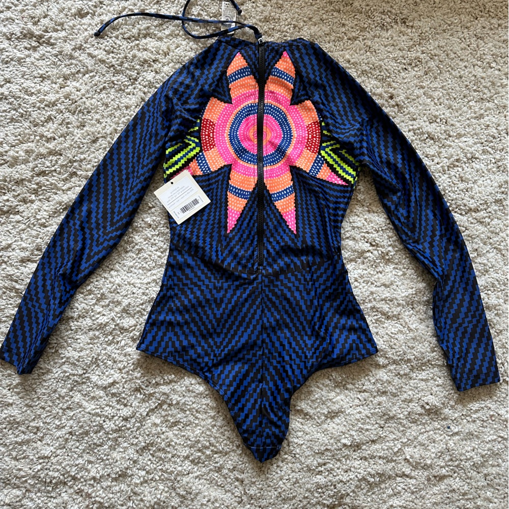 Vintage Mara Hoffman One Piece Swimsuit Sz M NWT